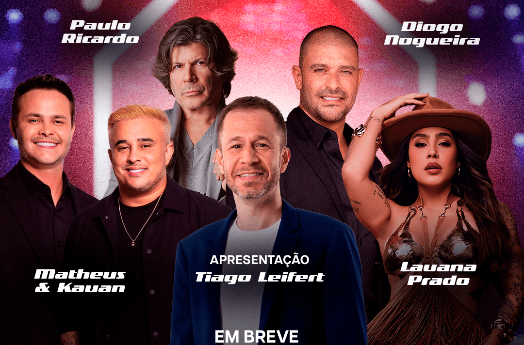 Disney+ e SBT anunciam Matheus & Kauan, Lauana Prado, Paulo Ricardo e Diogo Nogueira como técnicos da temporada 2026 do The Voice Brasil Disney+ e SBT anunciam Matheus & Kauan, Lauana Prado, Paulo Ricardo e Diogo Nogueira como técnicos da temporada 2026 do The Voice Brasil